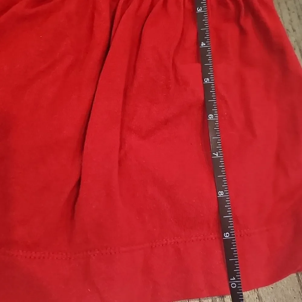 Red Skirt With Shorts Size 5 Gymboree